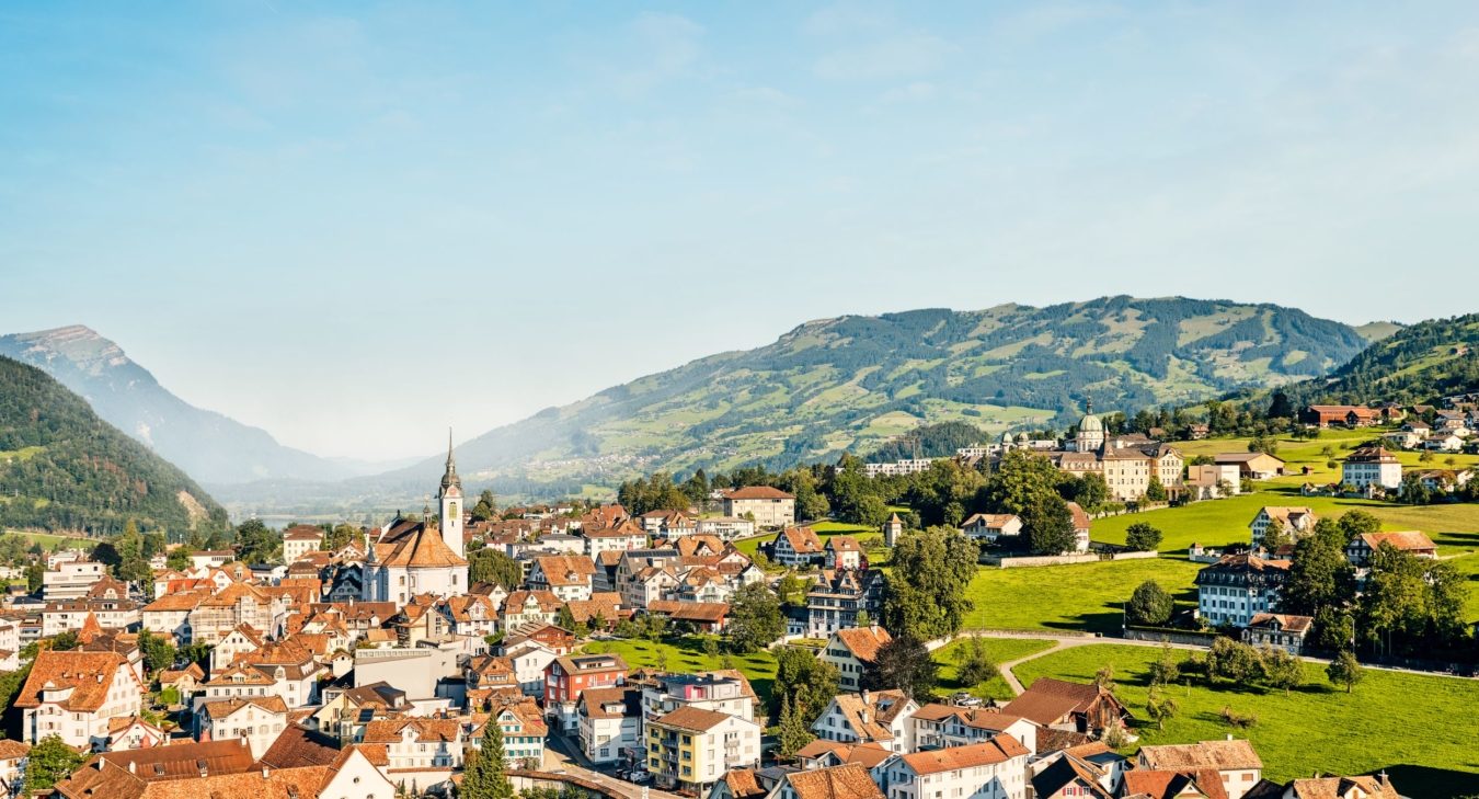 Schwyz mit Frauenkloster